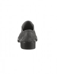 Kožené semišové šnurovacie topánky Andrea Conti, šedá #5