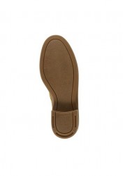 Kožené semišové šnurovacie topánky Andrea Conti, žlté #4