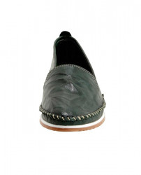 Kožené slippery Andrea Conti, zelená #3