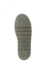 Kožené šnurovacie topánky GABOR, sivobéžové #5