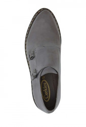 Kožené topánky Corkies, sivá #3
