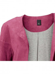 Kožený kabát Heine, ružový #5