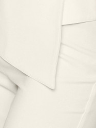 Krémovo-biele elegantné nohavice #5