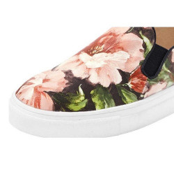 Kvetinové slippery Heine ružové #7