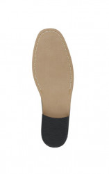 Lakované kožené slipper topánky HEINE, čierne #6