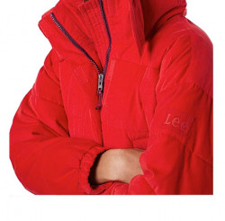 LEE oversized prešívaná bunda, červená #2