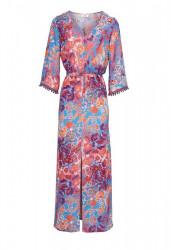 Maxi šaty s kvetinovou potlačou, farebné #2