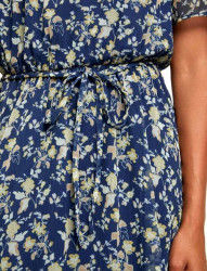 Maxi šaty s kvetovanou potlačou Linea Tesini, farebné #5