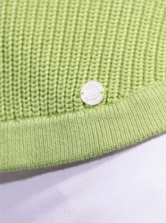 Pima bavlnený pulóver Création L Premium, pistáciová #4