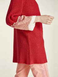 Pletený sveter Heine, červený #6