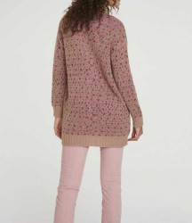 Pletený sveter s výšivkou Heine, ružovo-farebná á #2