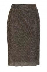 Plisovaná sukňa Aniston, metalická #1