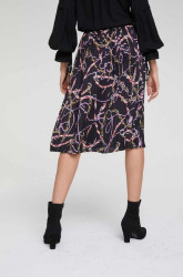 Plisovaná sukňa HEINE, čierno-viacfarebná #2