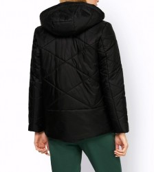 Prešívaná outdoorová bunda Rick Cardona, čierna #3