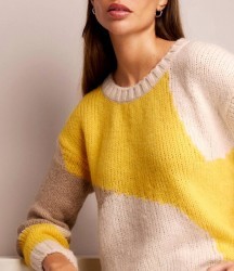 Pulóver s farebnými blokmi HEINE, viacfarebný #4