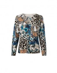 Pulóver s výrezmi a potlačou HEINE, viacfarebný #2