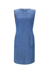 Púzdrové rifľové šaty Linea Tesini, modré #1