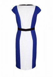 Púzdrové šaty Amy Vermont, kráľovská modro-biela #1