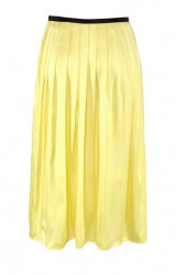 Saténová sukňa Aniston, žltá #1