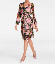 Šifónové šaty s kvetinovou potlačou Ashley Brooke, viacfarebná #3