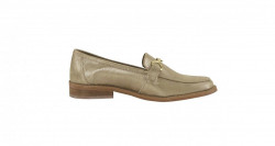 Slipper topánky Heine, sivo-béžovo-zlaté #2