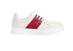 Sneaker tenisky Heine, bielo-červené #2