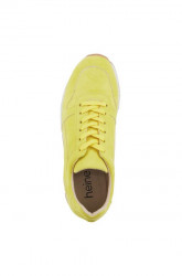 Sneaker tenisky v semišovom vzhľade HEINE, citrónovo žlté #3