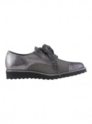 Šnurovacie topánky Heine, strieborno-šedé #2