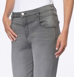 Strečové džínsy HEINE, svetlosivý denim #4