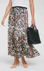 Sukňa s potlačou Ashley Brooke, farebná #4