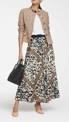 Sukňa s potlačou Ashley Brooke, farebná #5