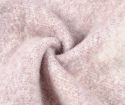 Tkaný šál s bodkovaným vzorom, ružový #1