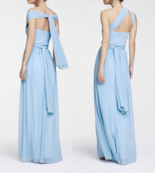 Variabilné večerné šaty Heine, svetlo modrá #5