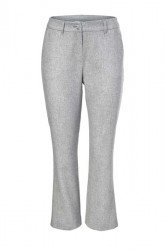 Vlnené culotte nohavice, sivé #1