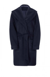 Vlnený fleecový kabát Isabell Schmitt Collection, modrá #1