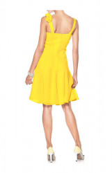 Žlté koktailové šaty Ashley Brooke event #4