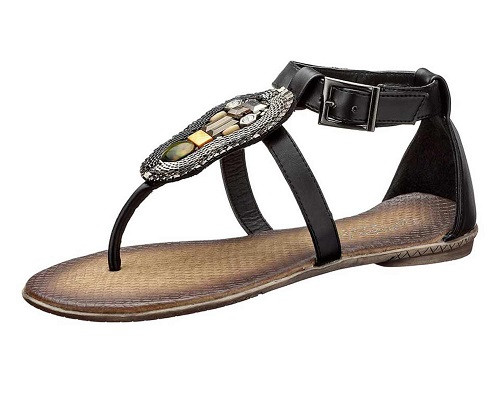 Sandále s kamienkami Andrea Conti